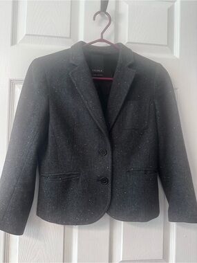 Talula Women's charcoal Tweed Blazer